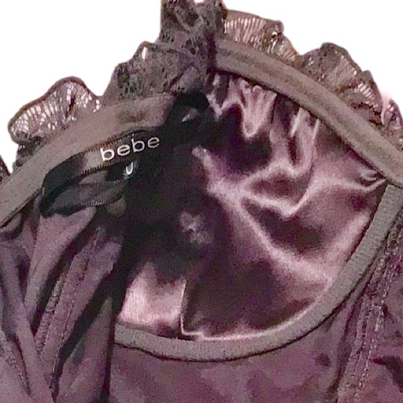 BEBE CHARCOAL SUMMER DRESS - Picture 6 of 7